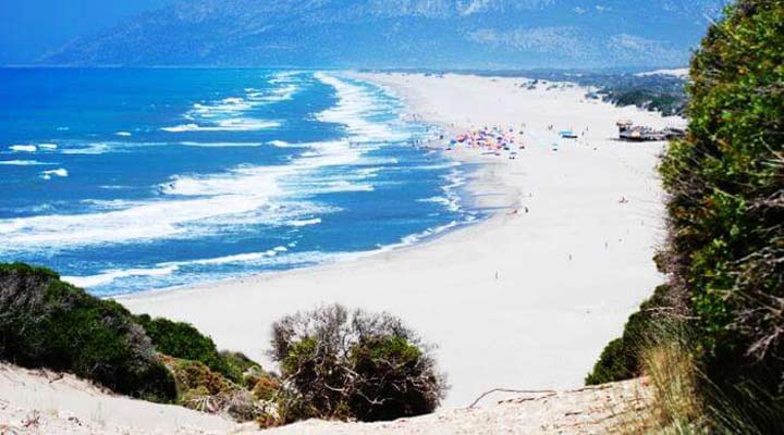 پاتارا طولانی‌ترین ساحل ترکیه 